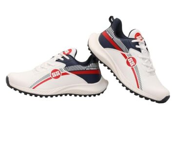 SS Ultimate Blue Red Cricket Shoes (UK 11)