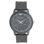 Sonata Quartz Analog Black Dial Plastic Strap Watch for Men-NS77085PP02W/NT77085PP02W