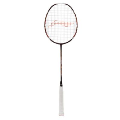Li-Ning AYPS287-2 Blaze 100 Strung Badminton Racquet 78g, Merlot/Gold/White