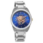 Sonata Unveil Quartz Multifunction Blue Dial Stainless Steel Strap Watch for Women-8182KM03