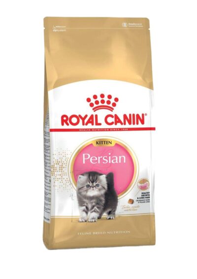 Royal Canin Persian Kitten Food, 2 Kg, Dry Food, Supports healthy Growth & Long Hair, Digestive Health, Promotes Healthy Immune System