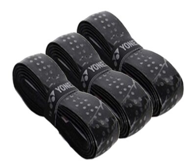 YONEX Aerocush 9900 Badminton Grip (Pack of 3) Black