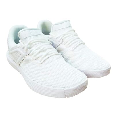 Li-Ning ABCM008-2 Female Basketball Shoes, Basic White/New Basic Black