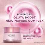 POND'S Bright Beauty Gel Crème with Glutaboost Niacinamide Complex for Fading Dark Spots in 2 Weeks, 50g