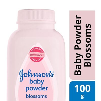 Johnson's Baby Powder Blossoms | With Sodium Citrate, Citric Acid | Pack of 1