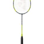YONEX Arcsaber 7 Play Strung Graphite Badminton Racquet with Full Cover (Grey/Yellow)