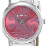 Sonata Analog Pink Dial Women's Watch NM8976SL03W/NN8976SL03W