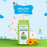 Mamaearth Milky Soft Body Wash for Babies with Oats, Milk and Calendula (400 ml)