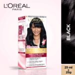 Loreal Paris Excellence Hair Color Small Pack Shade.1, Natural Black, 25ml+25g