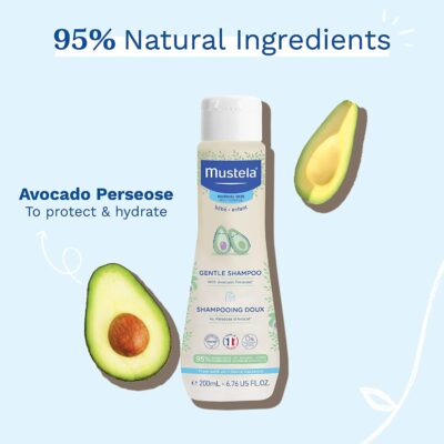 Mustela Bebe Baby Shampoo 6.76 fl oz (200 ml)