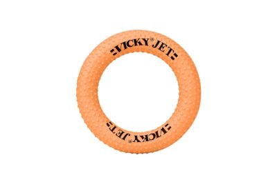 Vicky Jet Sponge Ring (Dotted) Orange
