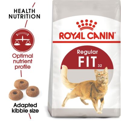 Royal Canin Fit 32 Regular Powder Adult Cat Food, 2 Kg, Dry Food, Supports Weight Management & Optimal Nutrient Profile