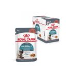 Royal Canin Hairball Care for Cats, Pack of 12 Sachet, Wet Food, Reduces Hairball Formation, Proven Results in 14 Days