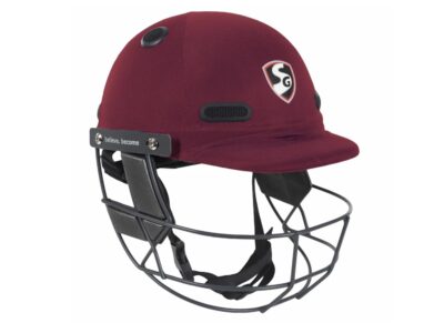 SG Ace Tech Professional Cricket Helmet, Maroon