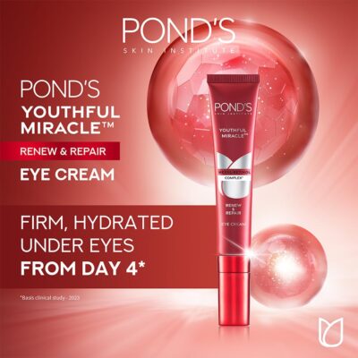 POND'S Youthful Miracle Hexyl Retinol Complex, Renew & Repair Eye Cream 15ml