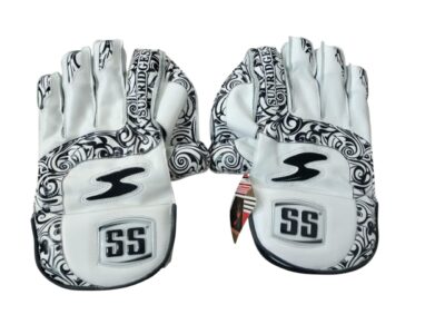SS Professional Wicket Keeping Gloves – Adult Size | Real Leather | Superior Grip & Protection