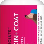 Drools Absolute Skin + Coat Tablet- Dog Supplement, 50 Pcs