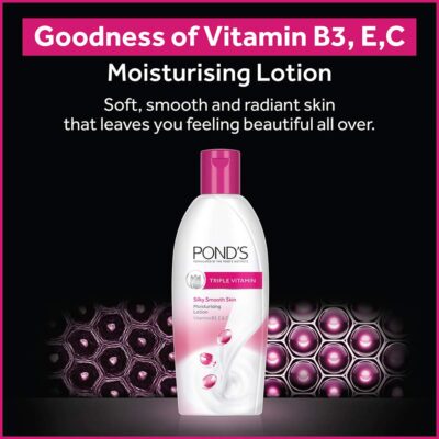 POND'S All Triple Vitamin Moisturising Body Lotion, 300 ml