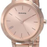 Sonata Play Analog Rose Gold Dial Women's Watch-NN8141WM01/NP8141WM01