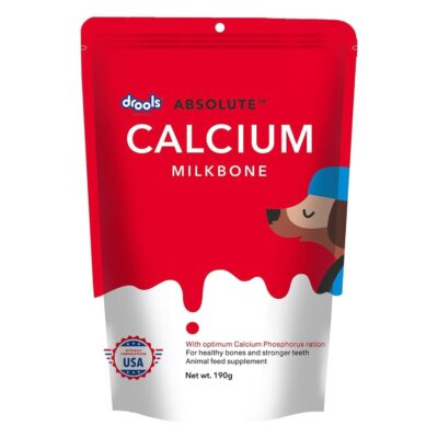 Drools Absolute Calcium Milk Bone for All Life Stages Pouch, 190G,Dogs