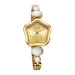 Sonata Utsav Champagne Dial Watch for Women-NS8185YM04
