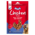 Drools Chicken Diced Dog Treats,70 Gm Pack | Rich in Protein, No Artificial Preservatives | Best for Training & Bonding | for Puppy & Adult | Formulated in USA | Premium Treats
