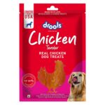 Drools Real Chicken Tender, Dog Treats Stick, 70gm | Rich in Protein, No Artificial Preservatives | Best for Training & Bonding | for Puppy & Adult
