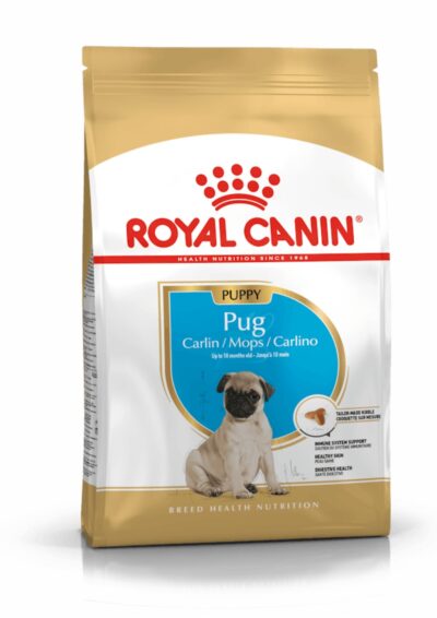 Royal Canin Pug Puppy Food, 1.5 Kg, Dry Food, Supports Healthy Immune System & Digestive Health, Promotes Healthy Skin