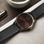 Sonata Aspire 2.0 Brown Dial Round Leather Strap Analog Watch for Men_77105QL05W