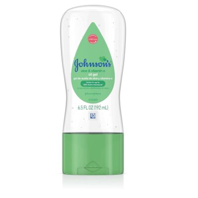 Johnson's Baby Oil Gel with Aloe Vera & Vitamin E 6.5 Ounce
