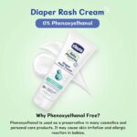 Chicco Baby Moments Diaper Rash Cream, New Advanced Triple Protection Skin Shield Formula with Natural Ingredients to Prevent Rashes & Irritation, No Phenoxyethanol & Parabens (100g)