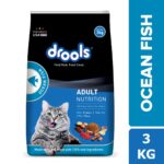 Drools Dry Cat Adult Food Ocean Fish 3kg
