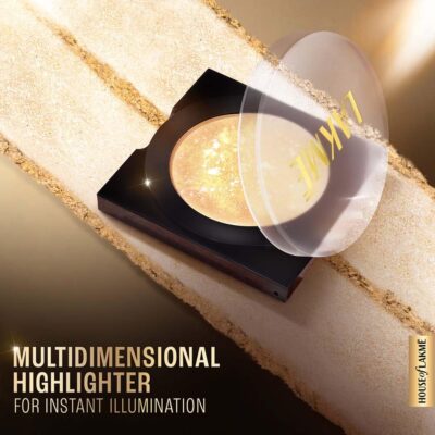 Lakme Glitterati Marble Highlighter 01 Gold Goddess 7g