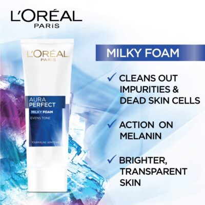Loreal Paris Aura Perfect Milky Foam Facewash