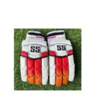SS Millenium Pro Cricket Batting Gloves - Adult Right Hand | Elite-Grade Calf Leather, Lightweight & Flexible Grip