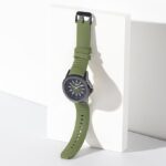 Sonata Poze Analog Quartz Green Dial Watch for Men
