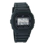 SF Hexa Digital Dial Unisex Watch with Polyurethane Strap-77122PP01