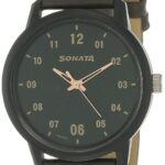 Sonata Volt+ Analog Green Dial Men's Watch NM77085PL02/NN77085PL02W