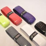 YONEX Polyurethane Aerocush 9900 Badminton Grip Pack of 4 (Assorted Colour)