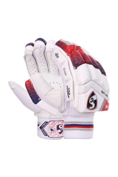 SG RP Lite RH Batting Gloves (Red, White) Age 17+