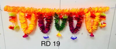 Artificial Flower Toran Garland for Door Wall Hanging (RD 19)