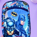 Superhero Batman Pictured Kids Backpack (Model 008)