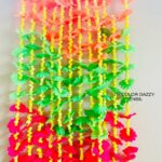 Artificial Multi Color Flower and Beads Garland for Decoration (DP-141)