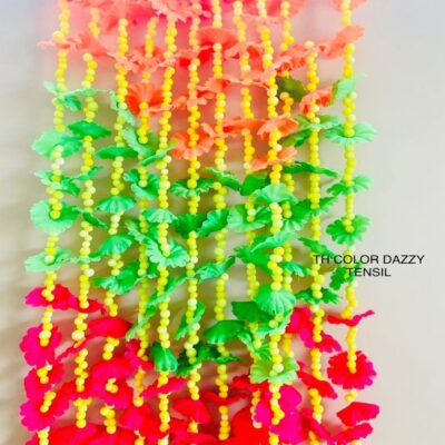 Artificial Multi Color Flower and Beads Garland for Decoration (DP-141)