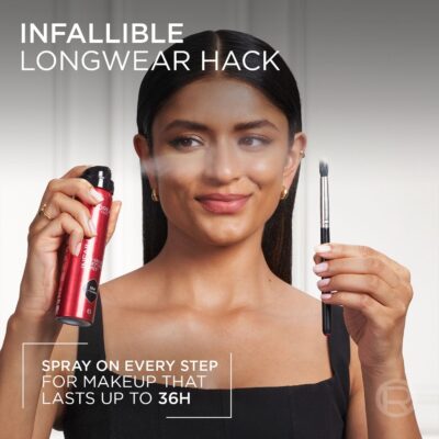 Loreal Paris Infaillible 3-Second Setting Mist, Transfer-proof & Waterproof Setting Spray, Quick drying, 75ml