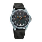 SF Sporty Grey Dial Polyurethane Strap Watch for Men-7930PP24W/NT7930PP24W