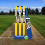 SS Kids Plastic Cricket Set | Color: Multicolor | Material: Plastic | for Boys | Fun and Safe Cricket Game for Children