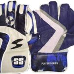 SS Player Series Wicket Keeping Gloves for Men (15+ Years) – Multicolour, Leather Palm, PVC Back, Finger Protection