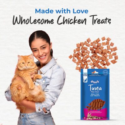 Drools Real Tuna Mini Sticks, Cat Treats, 35gm | Rich in Protein, No Artificial Preservatives | Best for Training & Bonding | for Kitten & Adult | Formulated in USA | Premium Treats