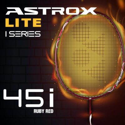 YONEX Graphite Badminton Racquet Astrox Lite 45I 5U G4 (Kurenai), Multicolor, Graphite, Multicolor
